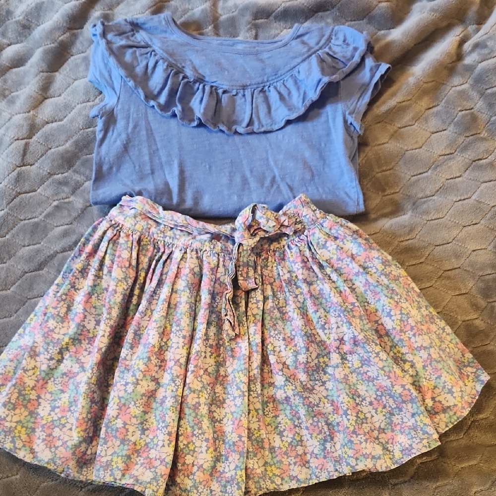 🍀Carter's Soft Blue Top